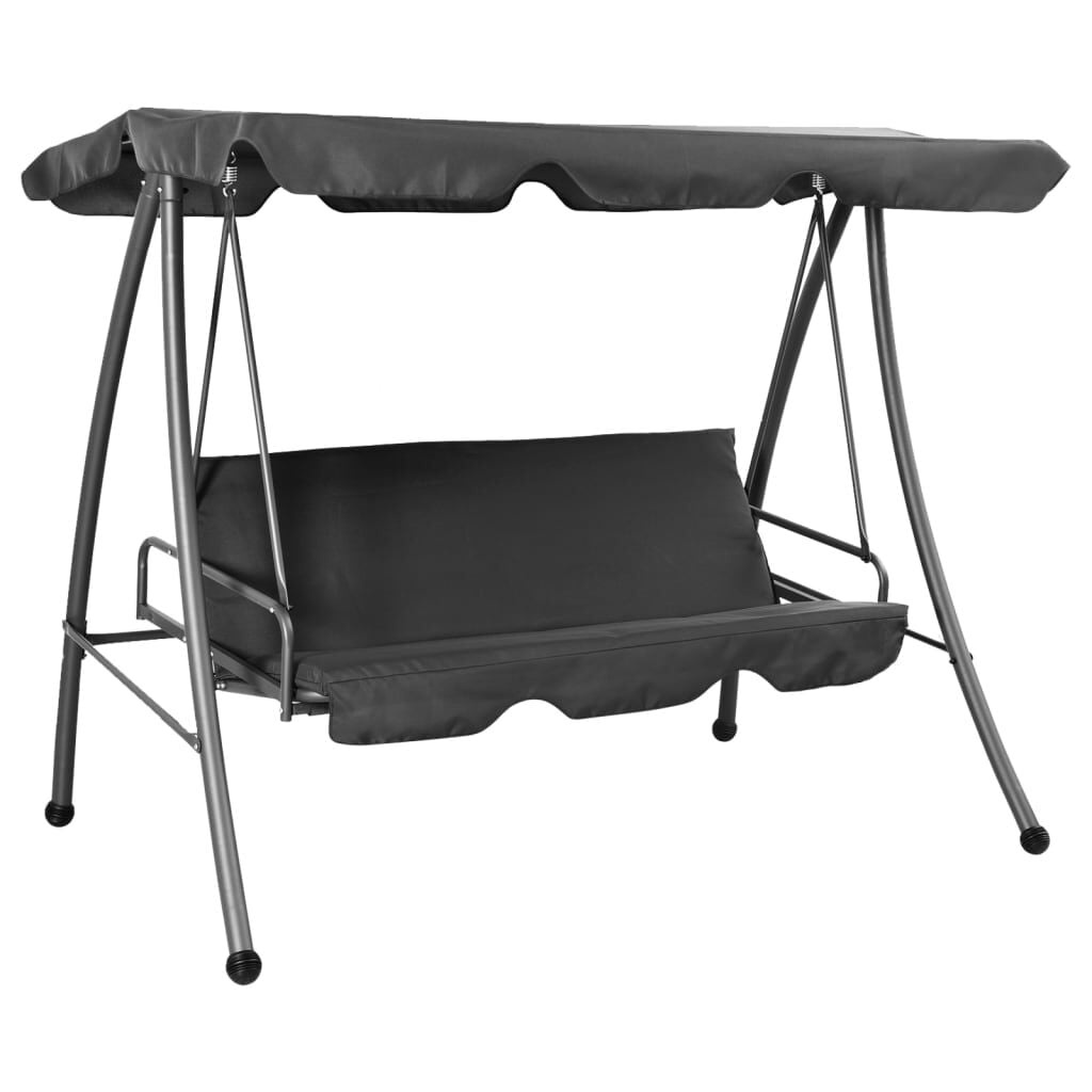 Schommelbank met dak - 192cm - Antraciet - 35% Korting