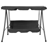 Schommelbank met dak - 192cm - Antraciet - 35% Korting
