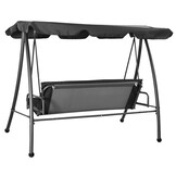 Schommelbank met dak - 192cm - Antraciet - 35% Korting
