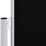 Uittrekbaar Windscherm 180x1200 cm Zwart - 54% Korting!