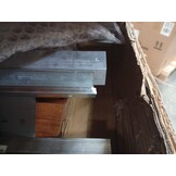 VidaXL Tuinschuur 192x152,5x237 cm Gegalvaniseerd Staal Lichtbruin - 55% Korting