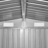 VidaXL Tuinberging Metaal Grijs 257x205x178 cm - 35% Korting!