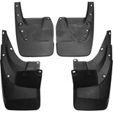 1 set spatbescherming voor Toyota Land Cruiser FJ150 Prado met bumperomranding 2010-2019, voor- en achterwielspatlappen met montagetoebehoren