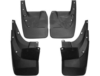 1 set spatbescherming voor Toyota Land Cruiser FJ150 Prado met bumperomranding 2010-2019, voor- en achterwielspatlappen met montagetoebehoren