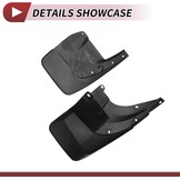 1 set spatbescherming voor Toyota Land Cruiser FJ150 Prado met bumperomranding 2010-2019, voor- en achterwielspatlappen met montagetoebehoren