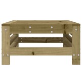 Houten Tuinvoetenbank Geïmpregneerd Grenenhout - 34% Korting