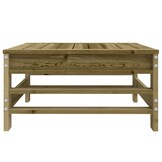 Houten Tuinvoetenbank Geïmpregneerd Grenenhout - 34% Korting