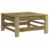 Houten Tuinvoetenbank Geïmpregneerd Grenenhout - 34% Korting