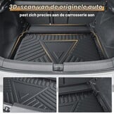 34% Korting: Kofferbakmat Onderlaag geschikt voor VW T-ROC (2018-2025) - Waterdicht & Antislip