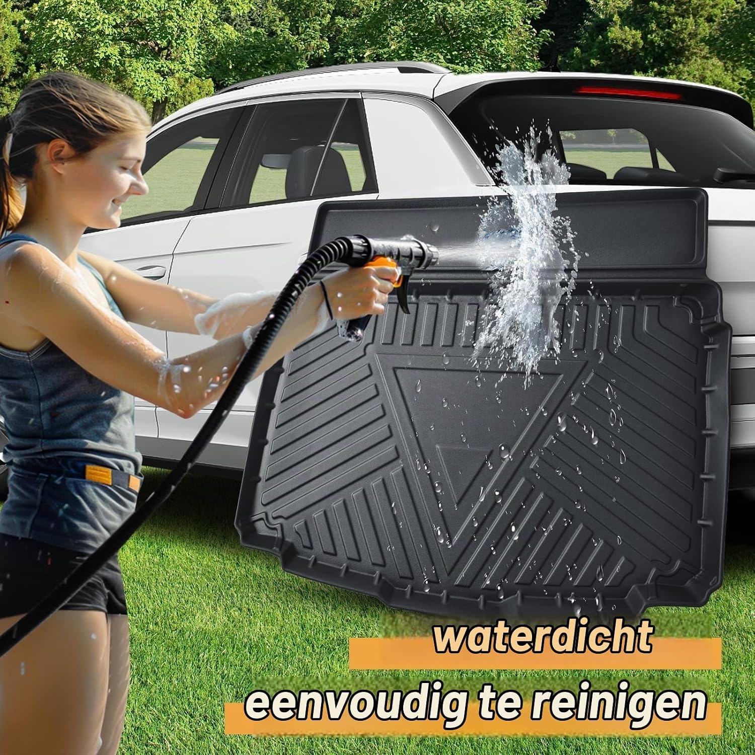 34% Korting: Kofferbakmat Onderlaag geschikt voor VW T-ROC (2018-2025) - Waterdicht & Antislip