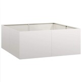 Roestvrij Staal Plantenbak 100x100x40 cm - 59% Korting!