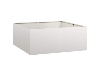 Roestvrij Staal Plantenbak 100x100x40 cm - 59% Korting!