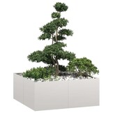 Roestvrij Staal Plantenbak 100x100x40 cm - 59% Korting!
