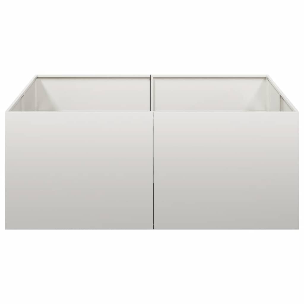 Roestvrij Staal Plantenbak 100x100x40 cm - 59% Korting!