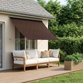 Verstelbare Luifel Bruin 200x150 cm - 53% Korting!