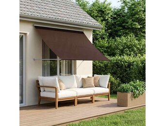 Verstelbare Luifel Bruin 200x150 cm - 53% Korting!