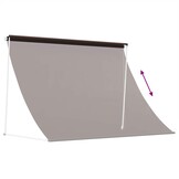 Verstelbare Luifel Bruin 200x150 cm - 53% Korting!