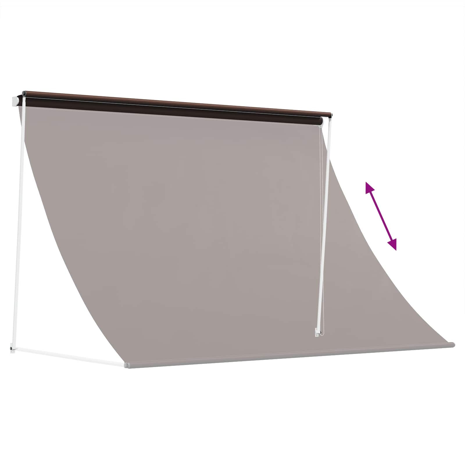 Verstelbare Luifel Bruin 200x150 cm - 53% Korting!