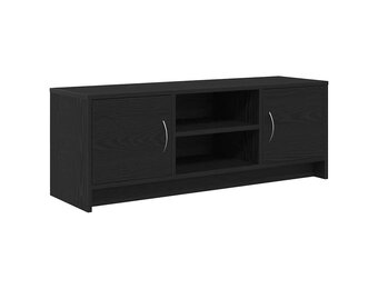 TV-meubel Zwart Eiken 102cm - Lichte Gebruiksschade - 58% Korting