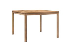 Teakhouten Tuintafel 110x110 cm - 37% Korting!