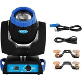 230W 7R Beam Moving Head Podiumverlichting met 8 Prisma en Stroboscoop Blauw