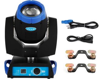 230W 7R Beam Moving Head Podiumverlichting met 8 Prisma en Stroboscoop Blauw