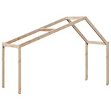 vidaXL Kinderbedhuisje 213x85,5x144,5 cm massief grenenhout