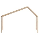vidaXL Kinderbedhuisje 213x85,5x144,5 cm massief grenenhout