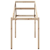 vidaXL Kinderbedhuisje 213x85,5x144,5 cm massief grenenhout