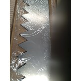 vidaXL Tuinrand 20 st 100 x 0.05 x 20 cm Roestig