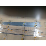 vidaXL Tuinrand 20 st 100 x 0.05 x 20 cm Roestig