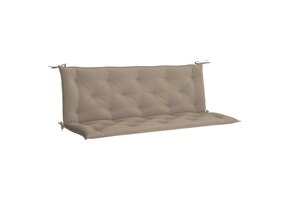 VidaXL Tuinbankkussen Taupe Oxford Stof 150x(50+50)x7 cm - 33% Korting