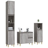 Badkamerkast Sonoma Eiken 30x30x190 cm met 59% Korting