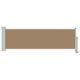 vidaXL Zijkant luifel 60 x 300 cm 100% polyester ijzer staal
