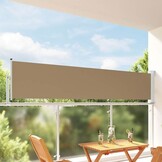 vidaXL Zijkant luifel 60 x 300 cm 100% polyester ijzer staal