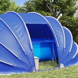 vidaXL Zwembad Tent Koepel 538 x 440 x 204 cm Azure Blauw