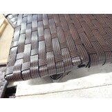 vidaXL Loungeset poly rattan bruin