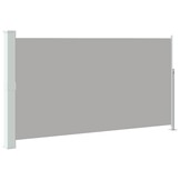 vidaXL Tuinscherm uittrekbaar 170x300 cm grijs