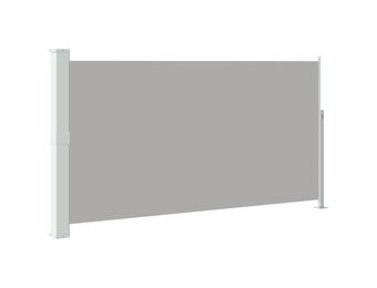 vidaXL Tuinscherm uittrekbaar 170x300 cm grijs
