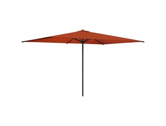 vidaXL Tuinparasol Rechthoekig 2 x 3 m Polyester Terracotta