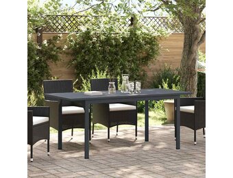 vidaXL Terrastafel Antraciet 180 x 80 x 74 cm Gepoedercoat staal
