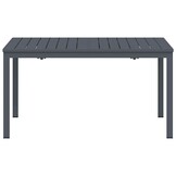 vidaXL Terrastafel Antraciet 180 x 80 x 74 cm Gepoedercoat staal
