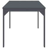 vidaXL Terrastafel Antraciet 180 x 80 x 74 cm Gepoedercoat staal