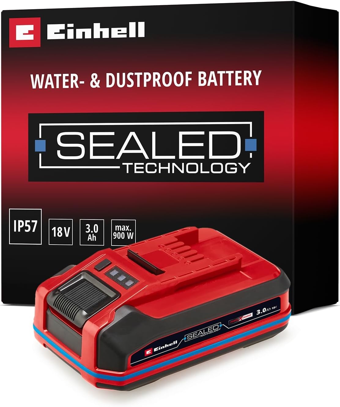 Einhell originele accu PXC+ 18 V 3,0 Ah SEALED
