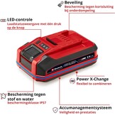 Einhell originele accu PXC+ 18 V 3,0 Ah SEALED
