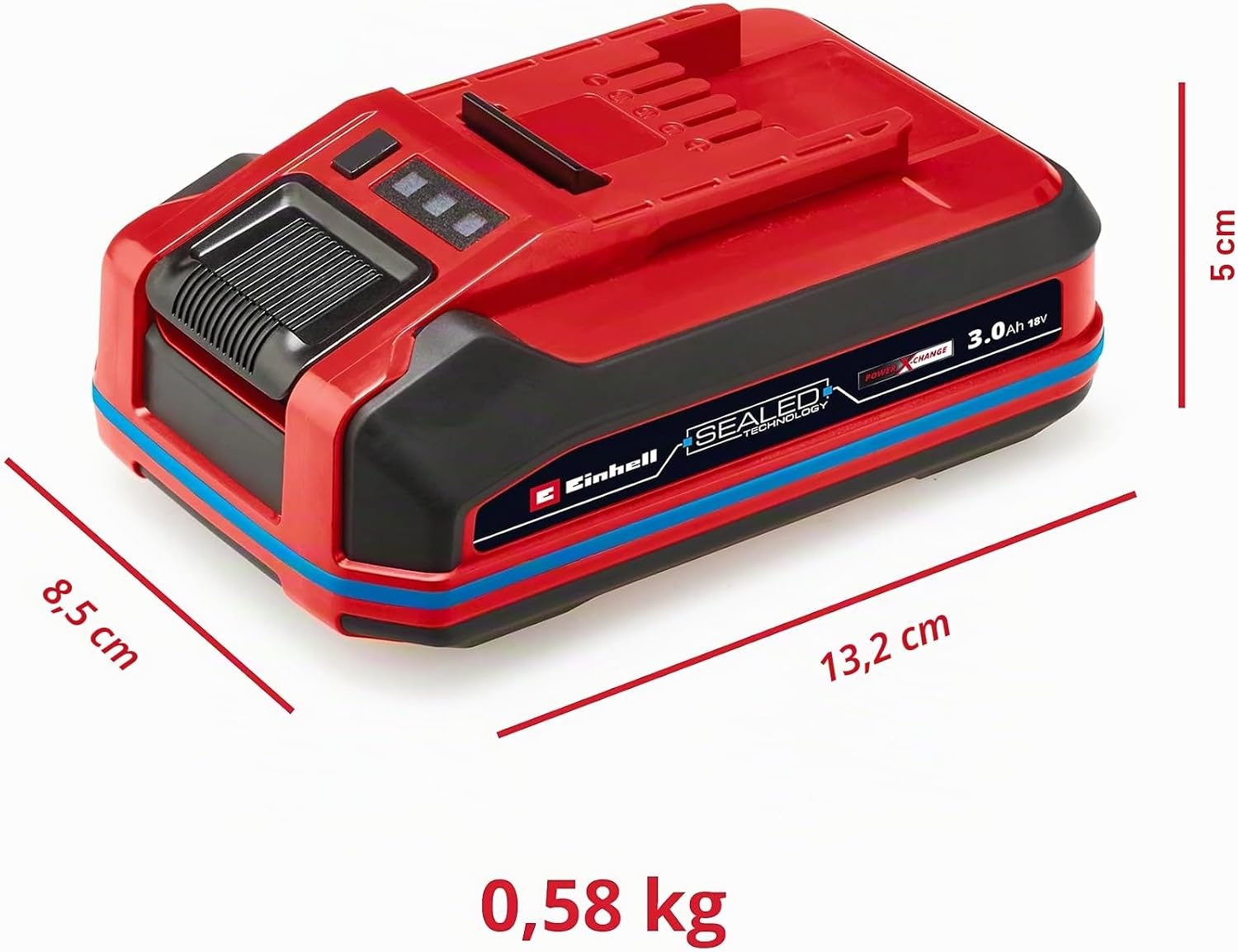 Einhell originele accu PXC+ 18 V 3,0 Ah SEALED