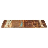 vidaXL Tafelblad rechthoekig 15-16 mm 60x120cm massief gerecycled hout