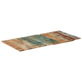 vidaXL Tafelblad rechthoekig 15-16 mm 60x120cm massief gerecycled hout