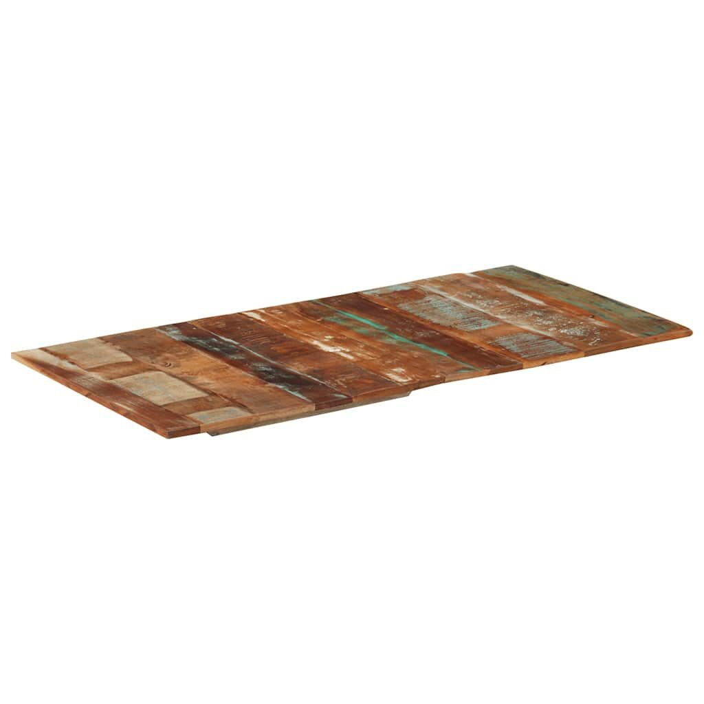vidaXL Tafelblad rechthoekig 15-16 mm 60x120cm massief gerecycled hout