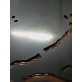 vidaXL 3-delige Tuindecoratieset boomontwerp 105x55 cm cortenstaal